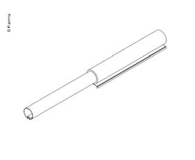 Galvaniseret rulle D.48 400