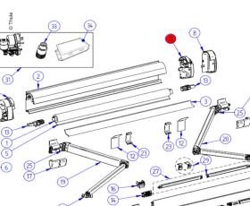 RH-endeplade Assy O5200 si