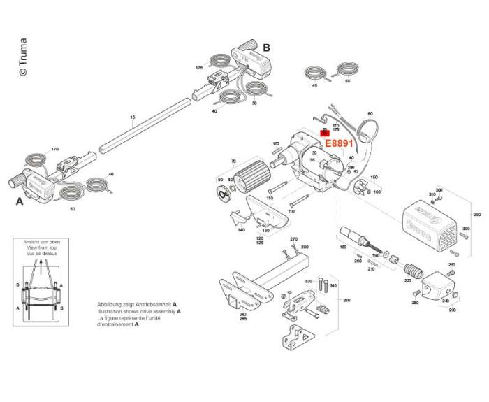 Motor/Getriebe"B"SE R TER