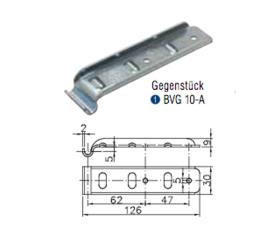 Winterhoff counterpart side plate lock BVG 10-A