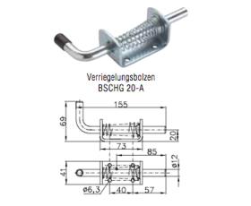 Winterhoff låsebolte BSCHG 20-A