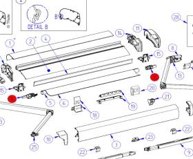 LH+RH Endcap RollTube6200