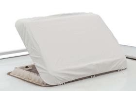 Protective covers for roof hoods