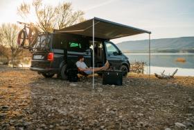 Fiamma F45S awning for VW T5 California or Multivan