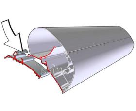 Caravan adapter for Prostor awnings 300 + 600