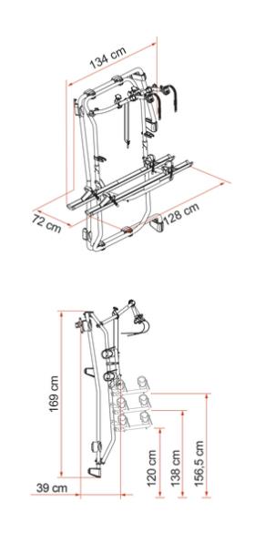 Carry-Bike Frame Spr.3-Rä