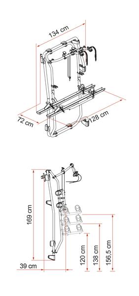 Carry-Bike Frame Spr.E-Bi