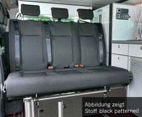 Sleeper sæde størrelse 10 3-sæders V3000 Fabric Luxe Renault Trafic, Opel Vivaro