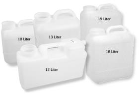 Beholder med stopcock 16L