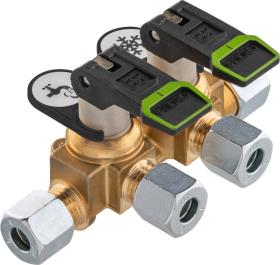 Verteilerblock 2 Abgänge