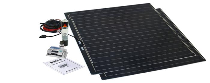 Solar-Komplettanlage Set MT Flat light