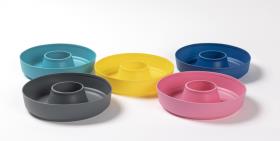 OMNIA silikone bageform antracit Ø22,5cm