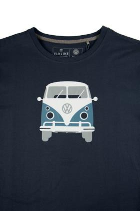 T-Shirt Herren "Bulli Front" VW, 100% Baumwolle