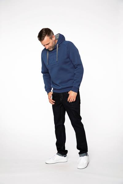 Kapuzenpullover gelb XL