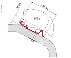 Adapter F65 LMC TEC 370cm